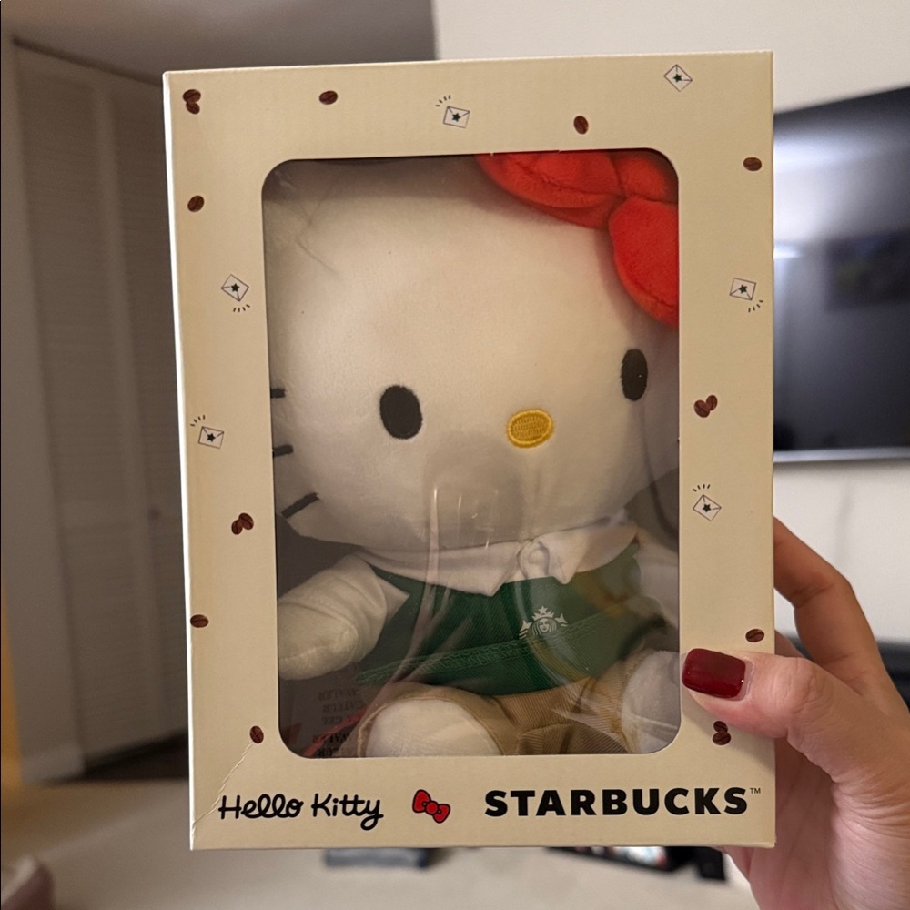 Starbucks Hello Kitty Doll with Red Bow